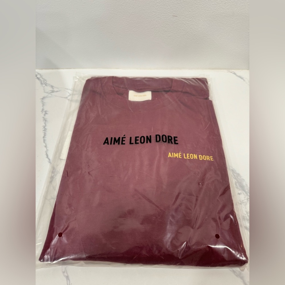 BRAND NEW Aime Leon Dore Logo Tee — L